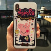 Peppa Pig 3D Case for iPhone 6 6plus 7 7plus 8 8plus iPhoneX