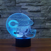 Chic Houston Texans Team Logo American Football Cap Helmet USB Operated 3D visual Light Illusion Table lamp For kids room Decor