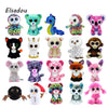 Limited! Ty Beanie Boos Elephant and Monkey Plush Doll Toys for Girl Rabbit Fox Cute Animal Owl Unicorn Cat Ladybug