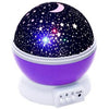 2018 New Stars Starry Sky LED Night Light Projector Moon Novelty Table Night Lamp Battery USB Night Light For Children