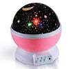 2018 New Stars Starry Sky LED Night Light Projector Moon Novelty Table Night Lamp Battery USB Night Light For Children