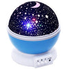 2018 New Stars Starry Sky LED Night Light Projector Moon Novelty Table Night Lamp Battery USB Night Light For Children