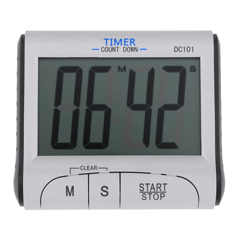 LCD Digital Cooking Countdown Kitchen Timer Back Stand Cooking Timer Count UP Alarm Clock Kitchen Gadgets Cooking Reminder Tools