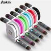 Aokin 2 in 1 Retractable Samsung Micro USB Charger and iPhone Charging Cable Mobile Phone