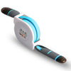 Aokin 2 in 1 Retractable Samsung Micro USB Charger and iPhone Charging Cable Mobile Phone