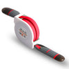Aokin 2 in 1 Retractable Samsung Micro USB Charger and iPhone Charging Cable Mobile Phone