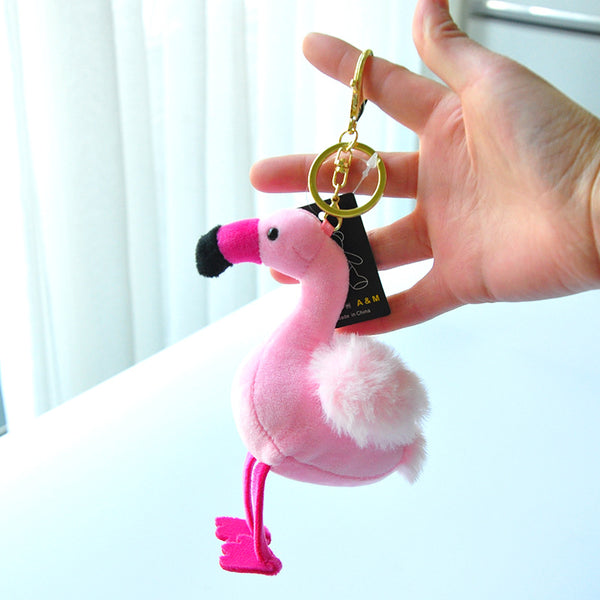 Cute plush flamingo bts peluches stuffed animals toy keychain children's toys and gifts